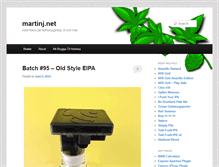 Tablet Screenshot of martinj.net